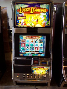 Lucky lemmings slot machine for sale